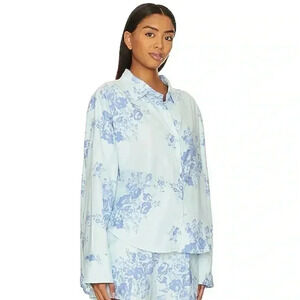 Free People Intimately Earl Morning Button Top